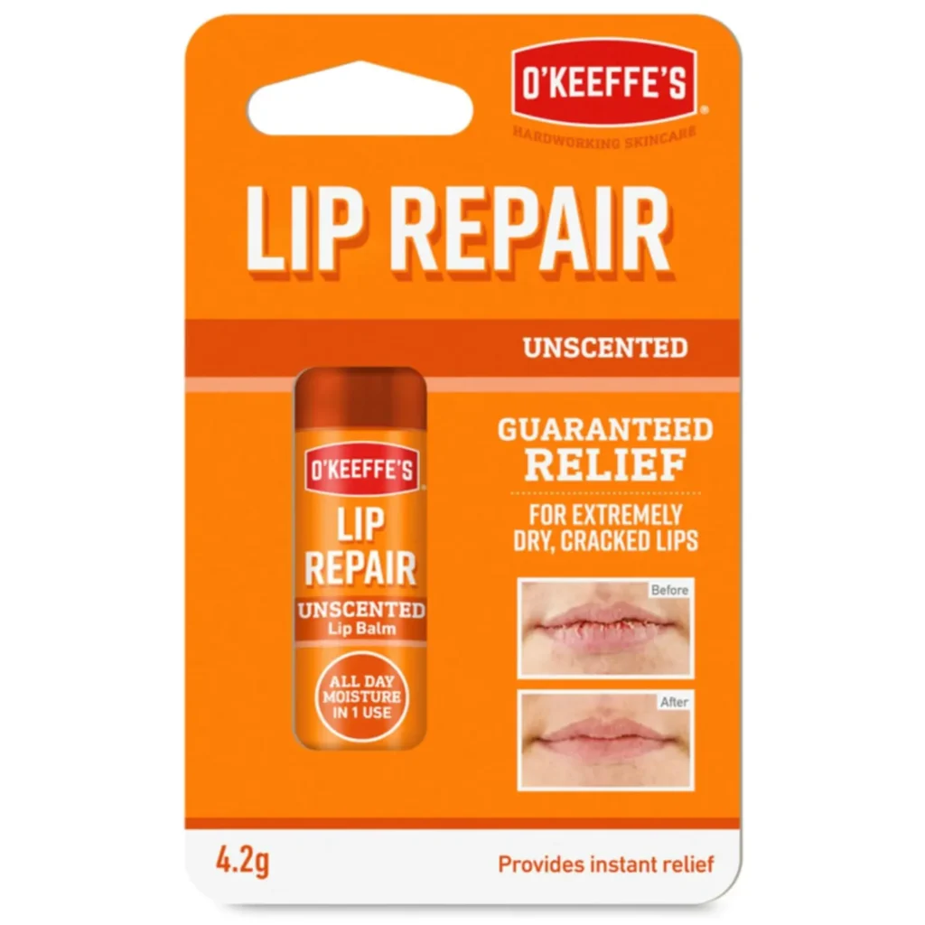 O'keeffes lip balm