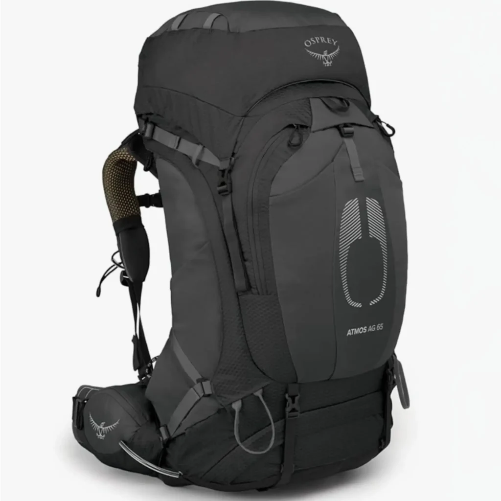 Osprey Men's Atmos AG 65l Backpack in black