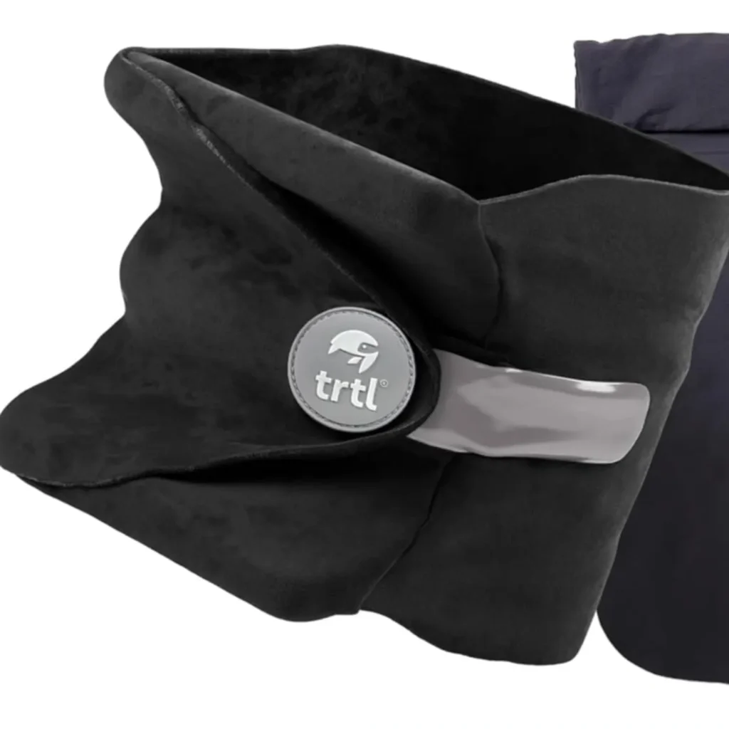 Trtl black travel pillow