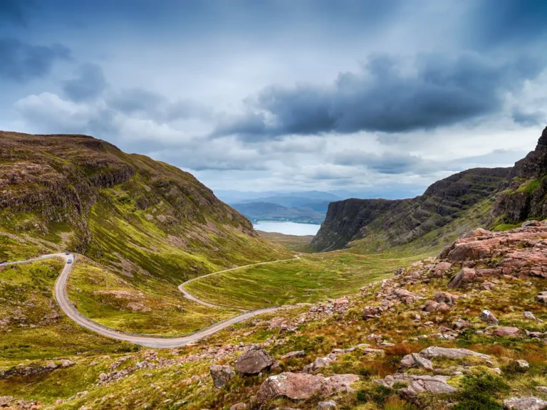 The bealach na ba mountain pass road
