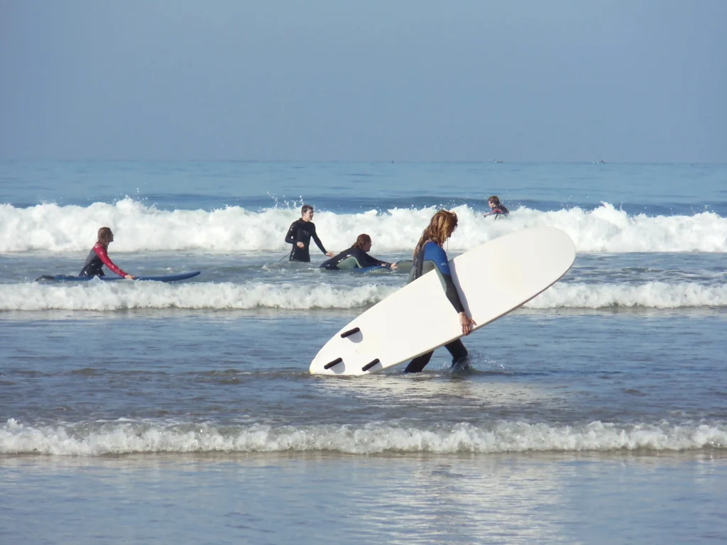Surf lessons for beginners in taghazout, morocco